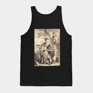 The Game of Chinese Chess (Digitally restored) Tank Top